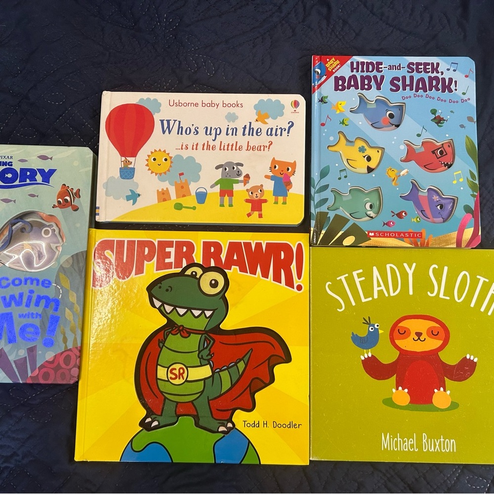 Colorful Children's Book Set